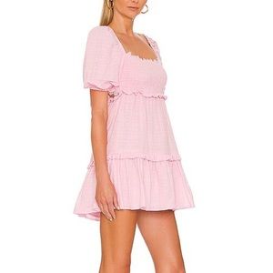 MAJORELLE pink mini dress